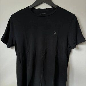 AllSaints Men's Black Classic T-Shirt - Size Medium
